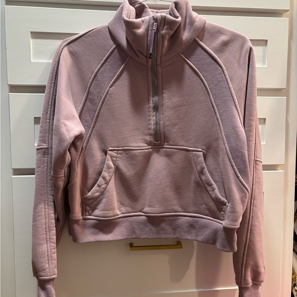 Lululemon Women's Scuba oversized half zip hoodie